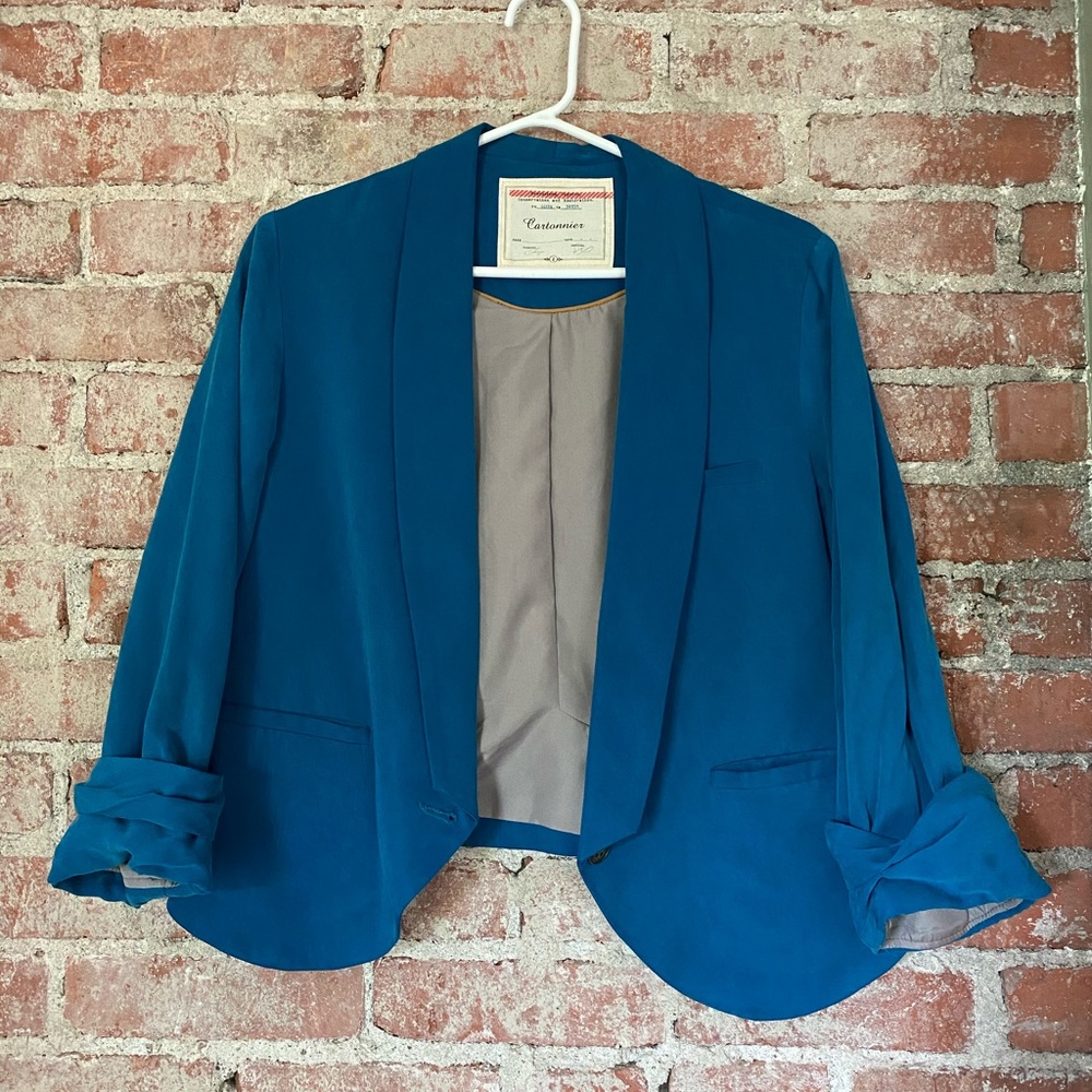 Cartonnier Blazer. Classic Anthropologie. Size Large.